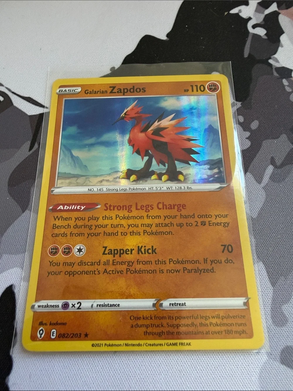⚡ Zapdos & Galarian Zapdos Pokémon Card Lot | 4 Holo & Reverse Holo Cards ✨5/$25